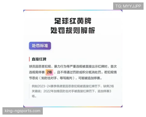 自动停赛规则如何判定？关键点全解析帮你秒懂处罚标准